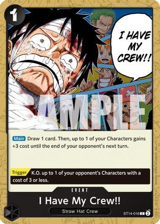 I Have My Crew!! (Reprint) (ST14-016) - [Premium Booster -The Best- Vol. 2]
