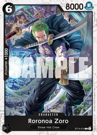 Roronoa Zoro - ST14-013 (Pirate Foil) (ST14-013) - [Premium Booster -The Best- Vol. 2] Foil