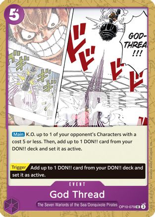 God Thread (Reprint) (OP10-079) - [Premium Booster -The Best- Vol. 2]