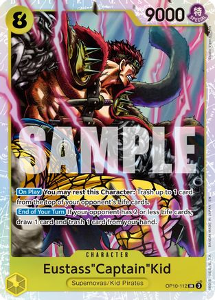 Eustass"Captain"Kid (Reprint) (OP10-112) - [Premium Booster -The Best- Vol. 2] Foil