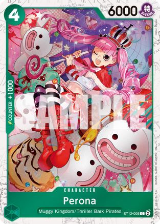 Perona (Pirate Foil) (ST12-005) - [Premium Booster -The Best- Vol. 2] Foil