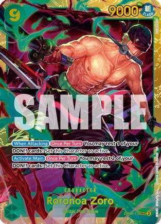 Roronoa Zoro - OP06-118 (Reprint) (OP06-118) - [Premium Booster -The Best- Vol. 2]