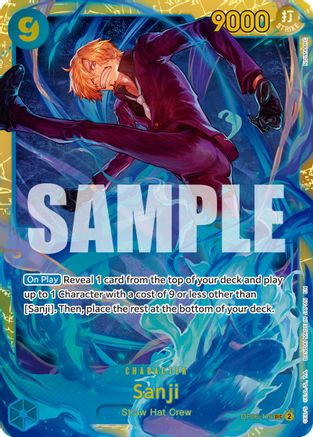 Sanji - OP06-119 (Reprint) (OP06-119) - [Premium Booster -The Best- Vol. 2] Foil
