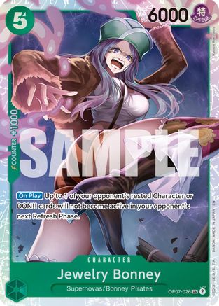 Jewelry Bonney - OP07-026 (Reprint) (OP07-026) - [Premium Booster -The Best- Vol. 2] Foil