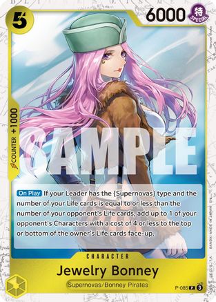 Jewelry Bonney - P-085 (Pirate Foil) (P-085) - [Premium Booster -The Best- Vol. 2] Foil
