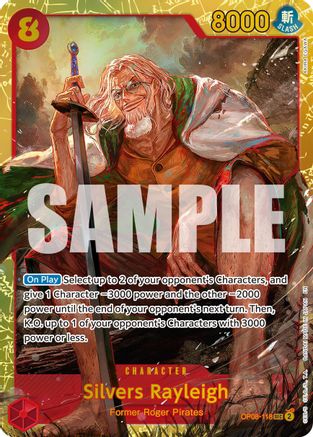 Silvers Rayleigh - OP08-118 (Reprint) (OP08-118) - [Premium Booster -The Best- Vol. 2] Foil