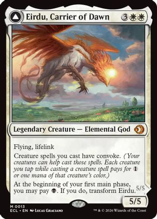 Eirdu, Carrier of Dawn  [Lorwyn Eclipsed] Foil