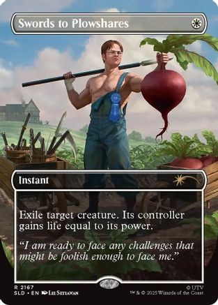 Swords to Plowshares (2167)  [Secret Lair Drop Series]