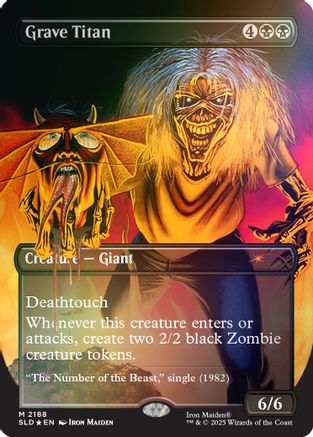 Grave Titan (2188) (Rainbow Foil)  [Secret Lair Drop Series] Foil