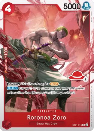 Roronoa Zoro - ST21-015 (Luffy Deck) (ST21-015) - [Learn Together Deck Set]
