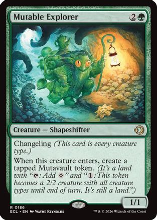 Mutable Explorer  [Lorwyn Eclipsed] Foil
