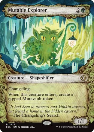 Mutable Explorer (Showcase)  [Lorwyn Eclipsed]