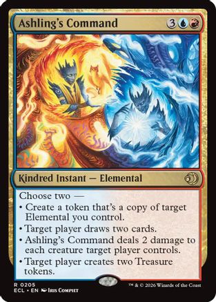 Ashling's Command  [Lorwyn Eclipsed] Foil
