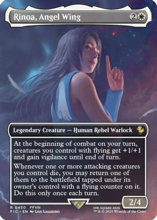 Rinoa, Angel Wing (Borderless)  [Commander: FINAL FANTASY] Foil
