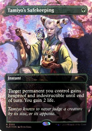 Tamiyo's Safekeeping (Confetti Foil)  [Secret Lair Drop Series] Foil