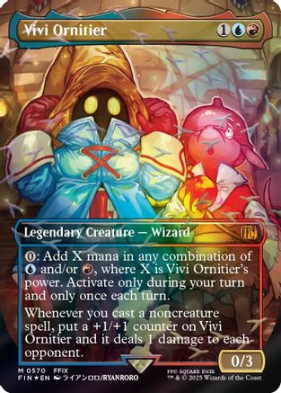 Vivi Ornitier (Borderless) (Chocobo Track Foil)  [FINAL FANTASY] Foil