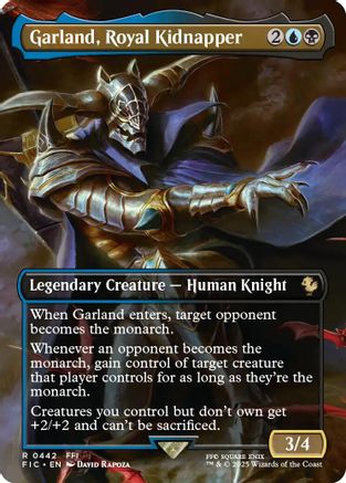 Garland, Royal Kidnapper (Borderless)  [Commander: FINAL FANTASY] Foil