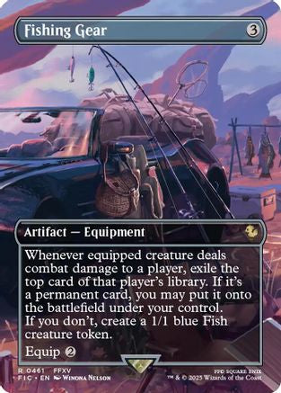 Fishing Gear (Borderless)  [Commander: FINAL FANTASY]