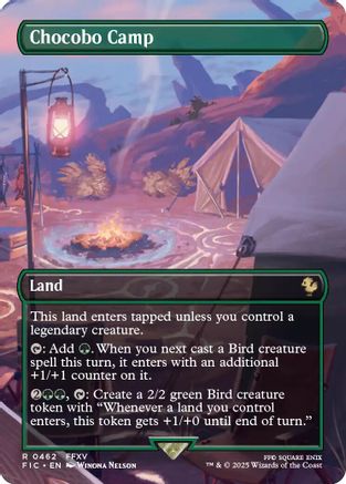 Chocobo Camp (Borderless)  [Commander: FINAL FANTASY]