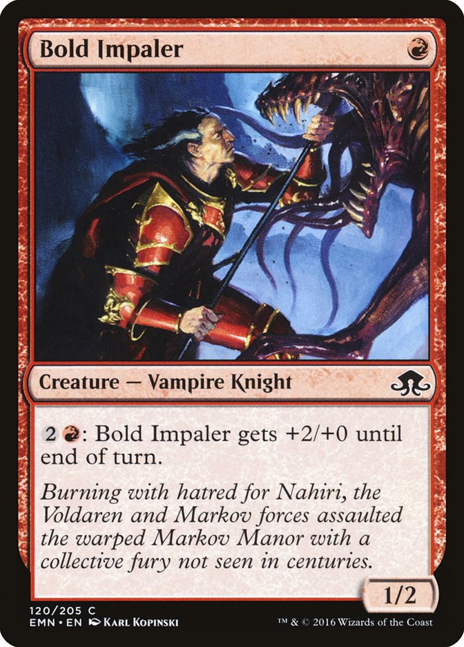 Bold Impaler [Eldritch Moon] Foil