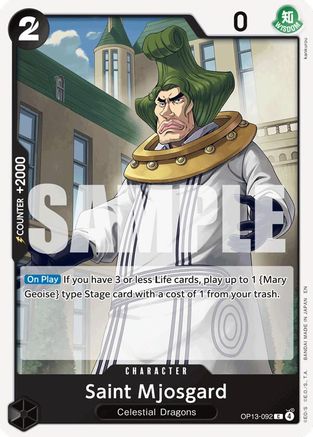 Saint Mjosgard (OP13-092) - [Carrying On His Will]