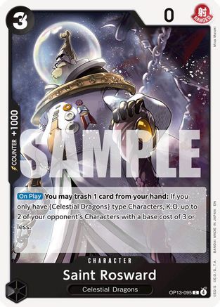 Saint Rosward (OP13-095) - [Carrying On His Will]