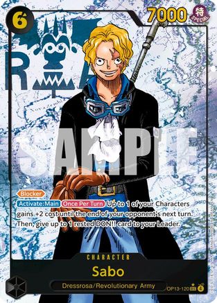 Sabo (120) (Parallel) (OP13-120) - [Carrying On His Will] Foil