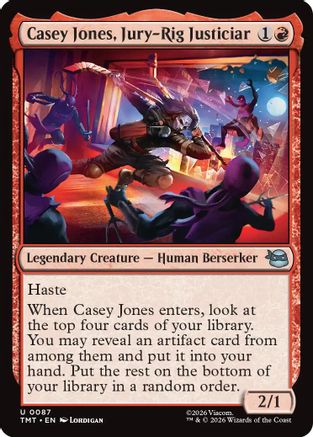Casey Jones, Jury-Rig Justiciar  [Teenage Mutant Ninja Turtles]