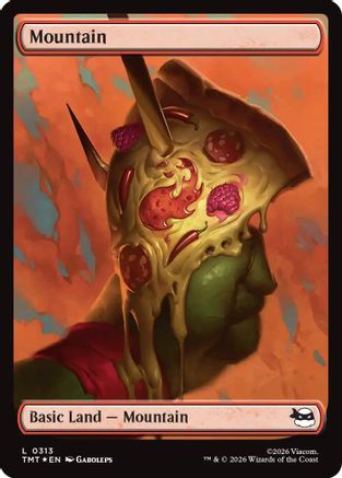 Mountain (0313) (Surge Foil)  [Teenage Mutant Ninja Turtles] Foil