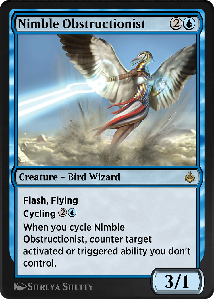 Nimble Obstructionist  [Amonkhet Remastered]
