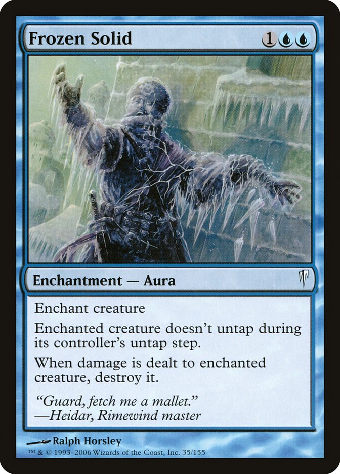 Frozen Solid [Coldsnap] Foil