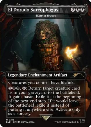 El Dorado Sarcophagus - Whip of Erebos  [Secret Lair Drop Series]