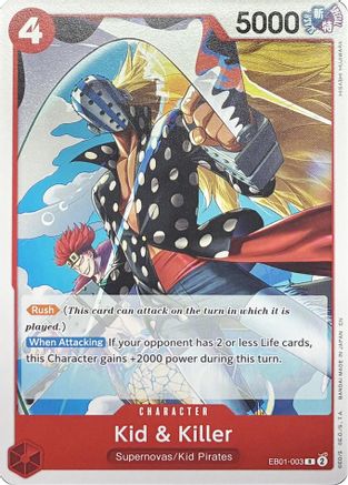 Kid & Killer - EB01-003 (EB01-003) - [Learn Together Deck Set]