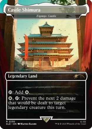 Castle Shimura - Eiganjo Castle  [Secret Lair Drop Series]