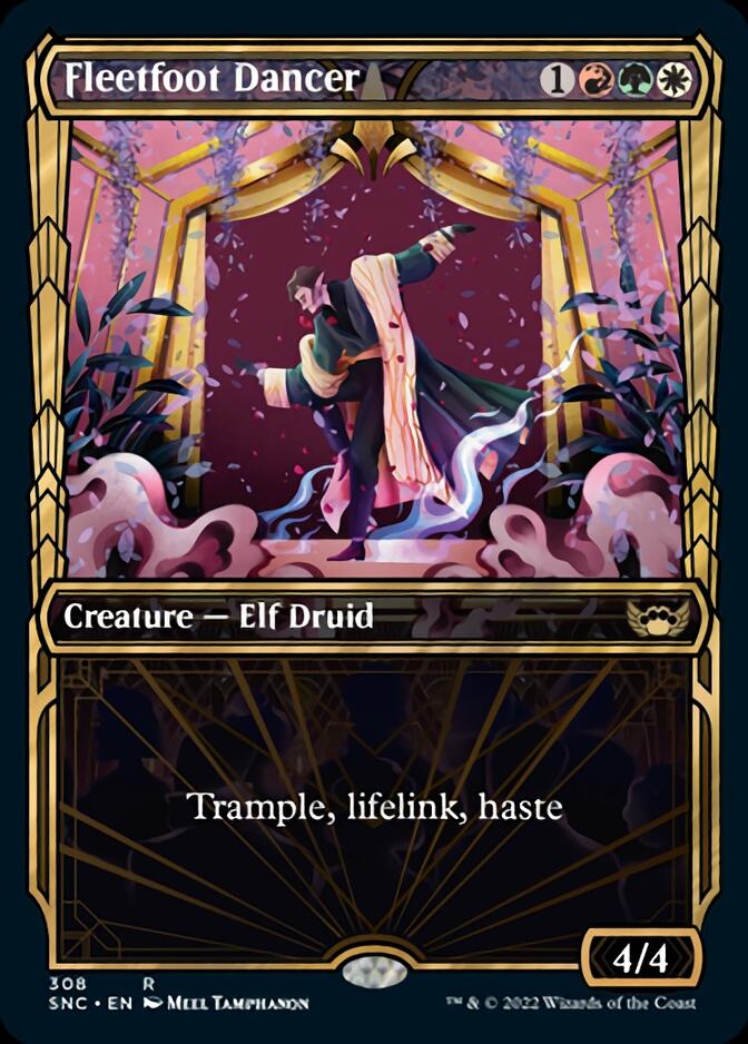 Fleetfoot Dancer (Showcase Golden Age) [Streets of New Capenna] Foil