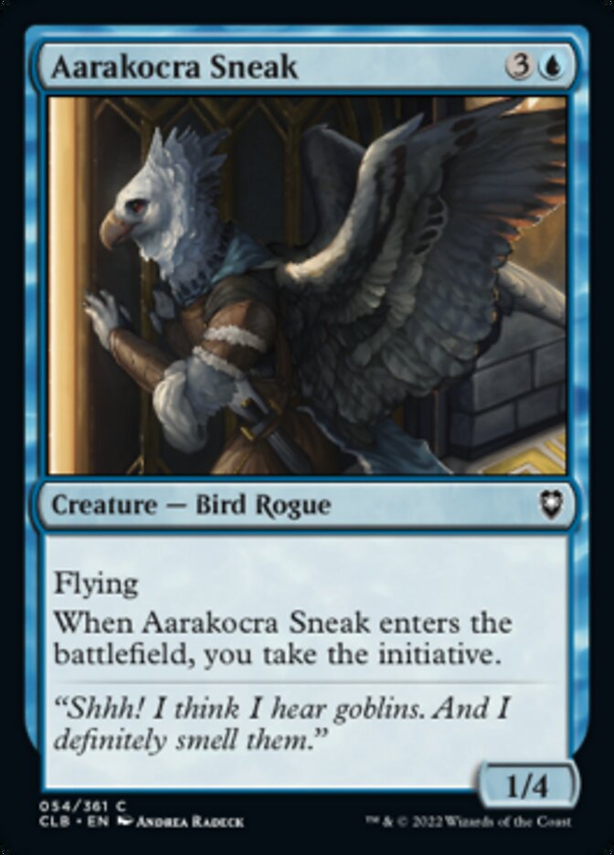 Aarakocra Sneak [Commander Legends: Battle for Baldur's Gate] Foil