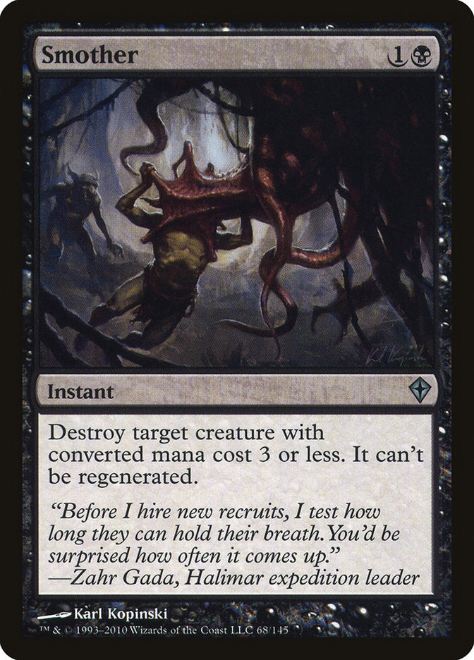Smother [Worldwake] Foil
