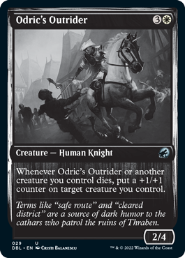 Odric's Outrider [Innistrad: Double Feature] Foil