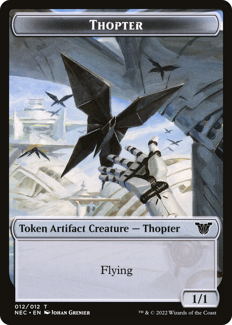 Thopter  [Neon Dynasty Commander Tokens]
