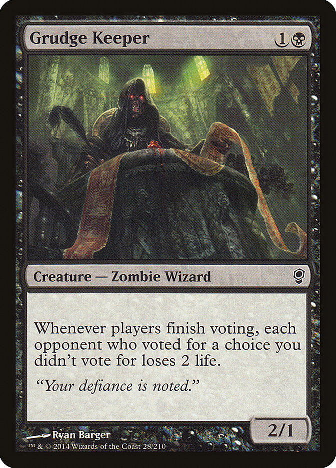 Grudge Keeper [Conspiracy] Foil