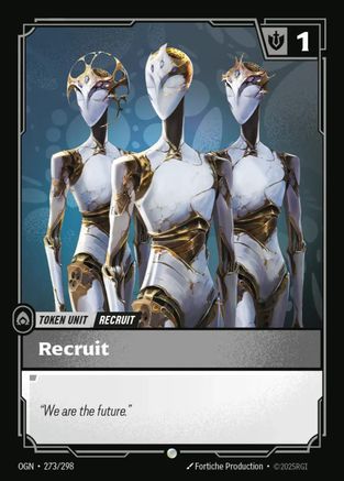 Recruit (273) // Buff (273/298) - Riftbound - [Origins]