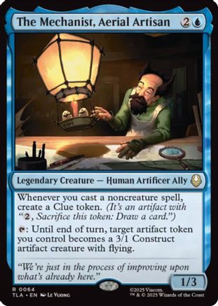 The Mechanist, Aerial Artisan  [Avatar: The Last Airbender]