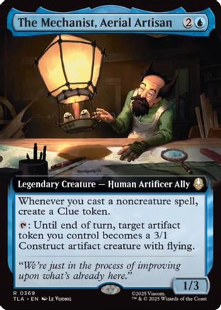 The Mechanist, Aerial Artisan (Extended Art)  [Avatar: The Last Airbender]
