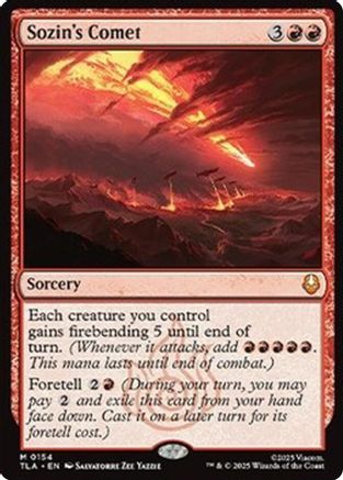 Sozin's Comet  [Avatar: The Last Airbender] Foil