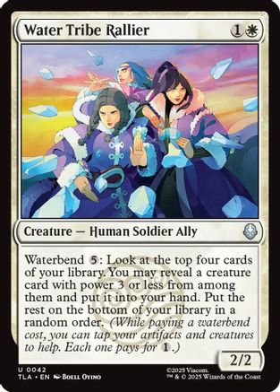Water Tribe Rallier  [Avatar: The Last Airbender] Foil