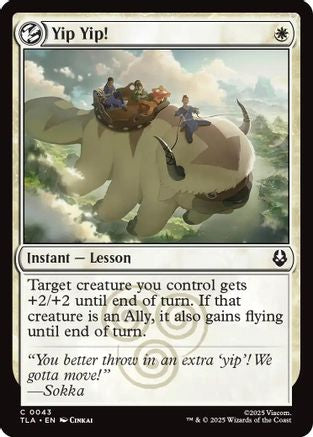 Yip Yip!  [Avatar: The Last Airbender] Foil