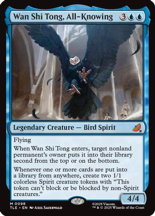 Wan Shi Tong, All-Knowing  [Avatar: The Last Airbender: Eternal-Legal] Foil