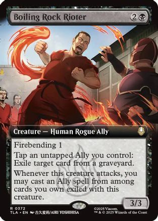 Boiling Rock Rioter (Extended Art)  [Avatar: The Last Airbender]