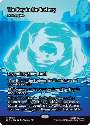 The Boy in the Iceberg - Dark Depths  [Avatar: The Last Airbender: Eternal-Legal] Foil
