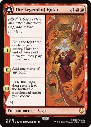 The Legend of Roku  [Avatar: The Last Airbender] Foil